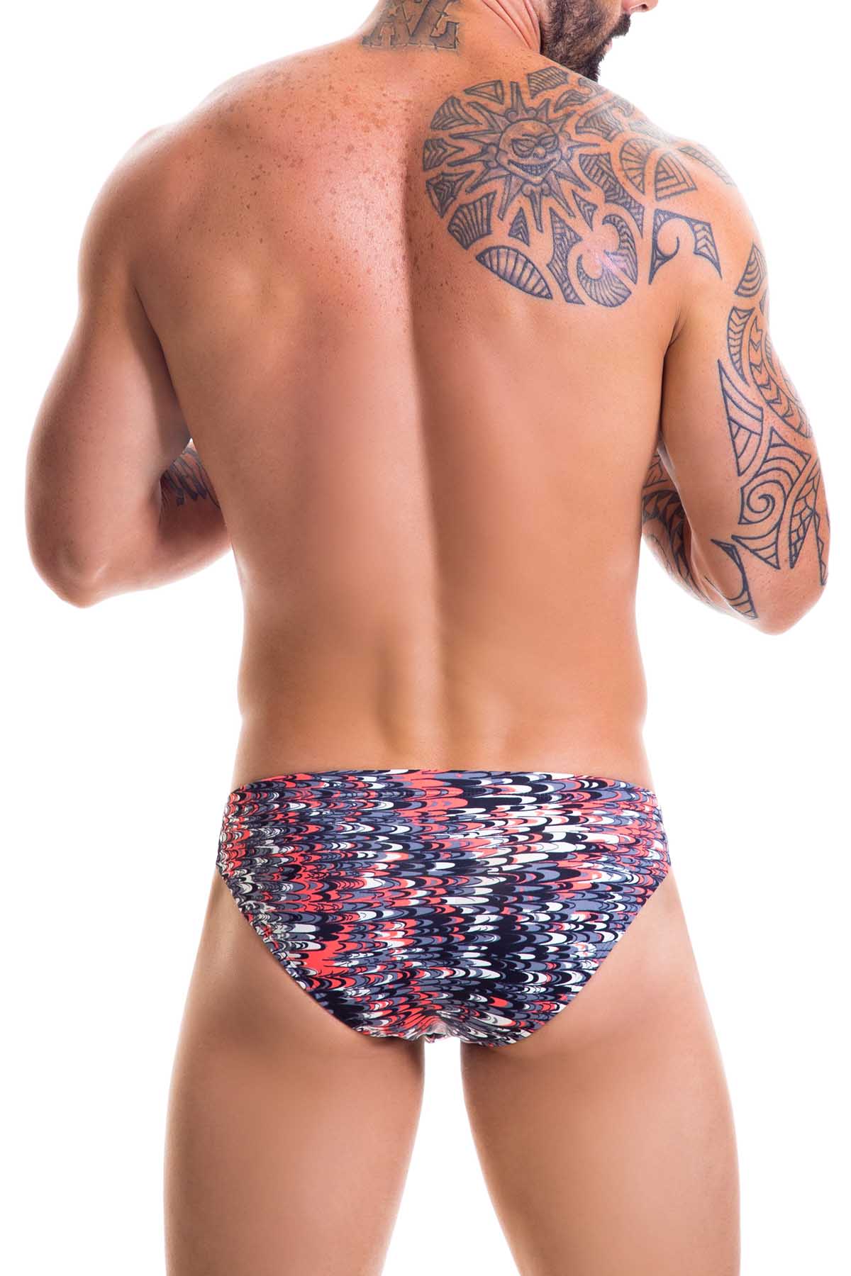 Jor Printed Gray Sunny Swim Bikini Brief