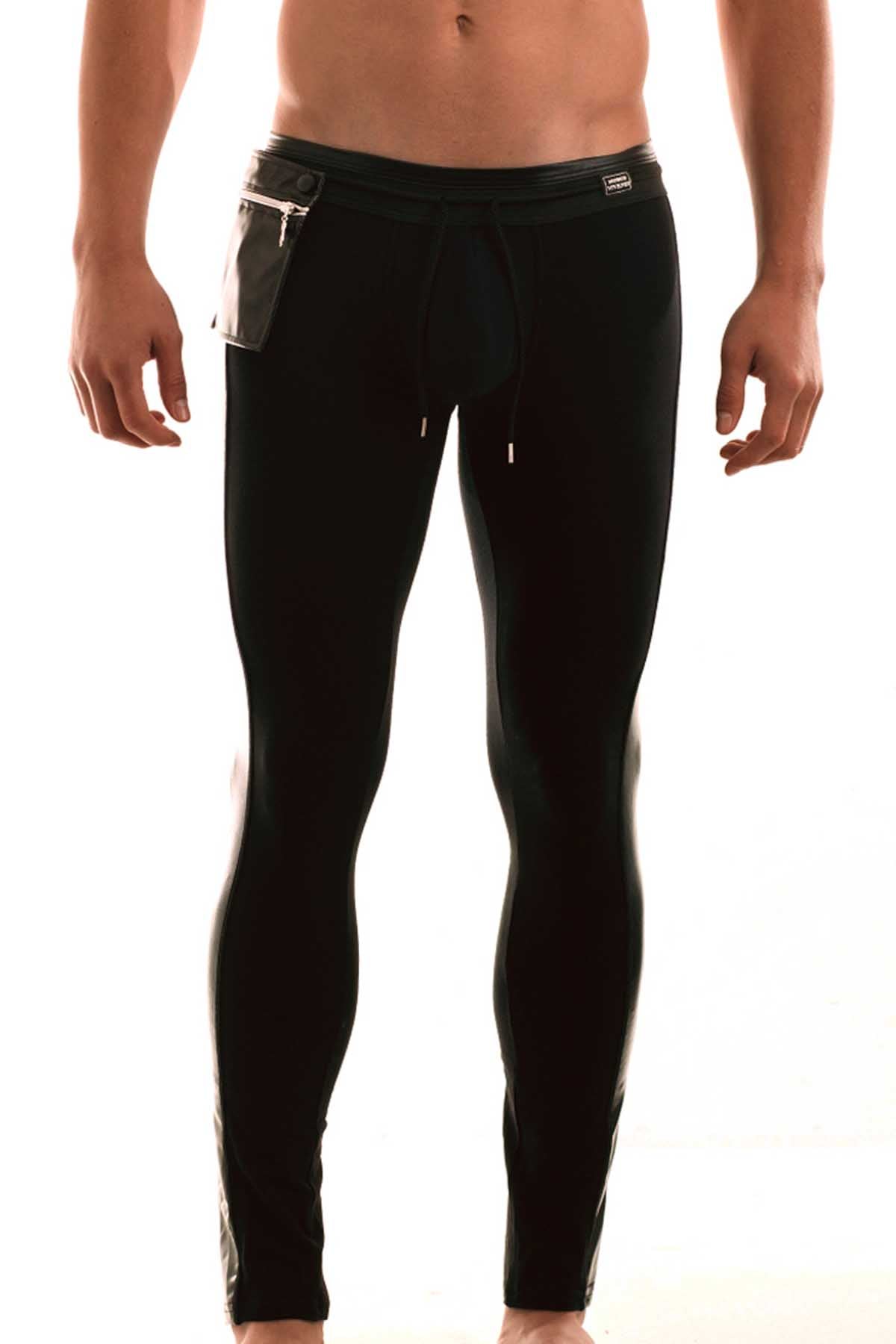 Modus Vivendi Black Backless Latex Pant