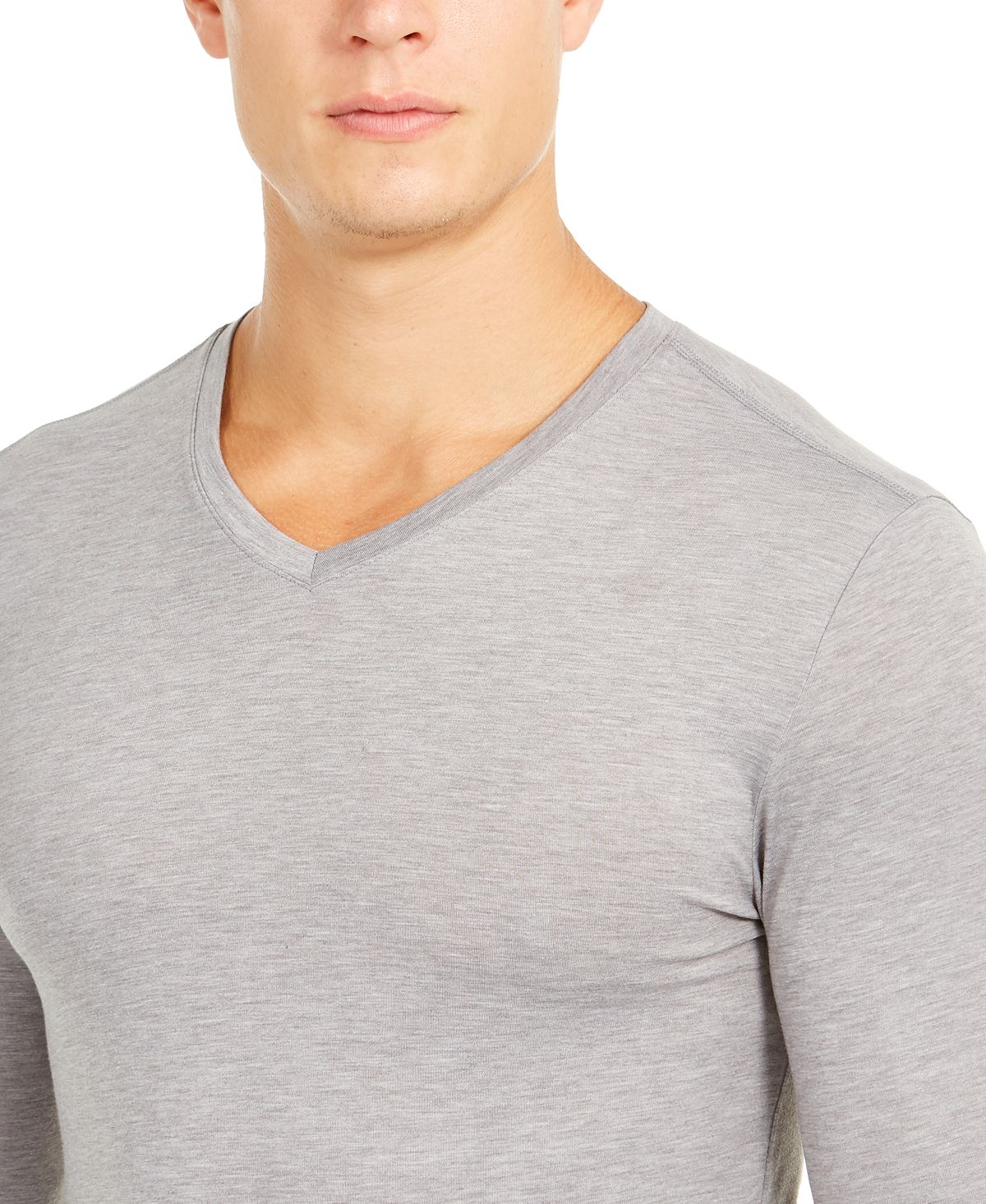 32 Degrees Base Layer V-neck Shirt Shade Grey