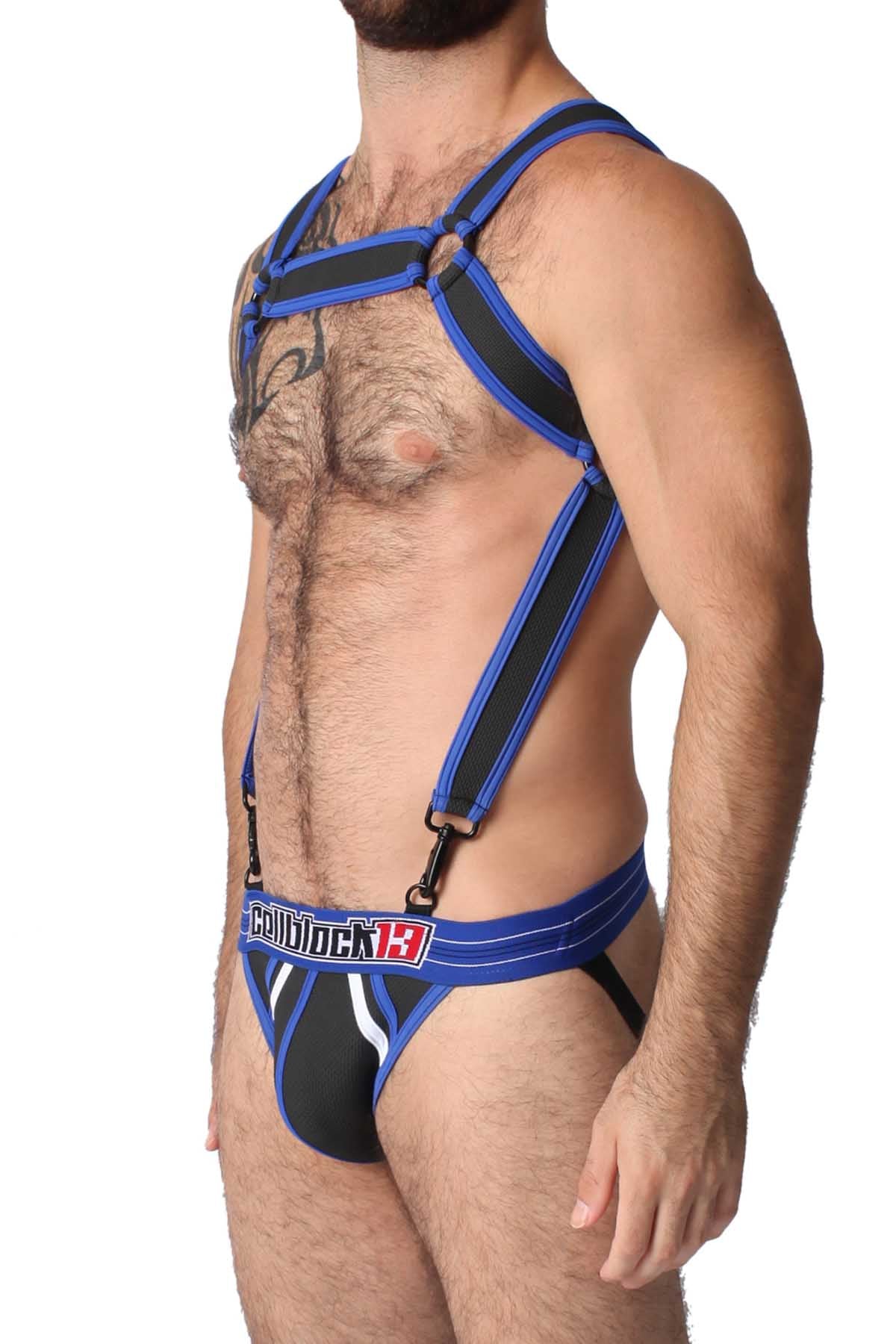 CellBlock 13 Blue Samurai Neoprene Jockstrap
