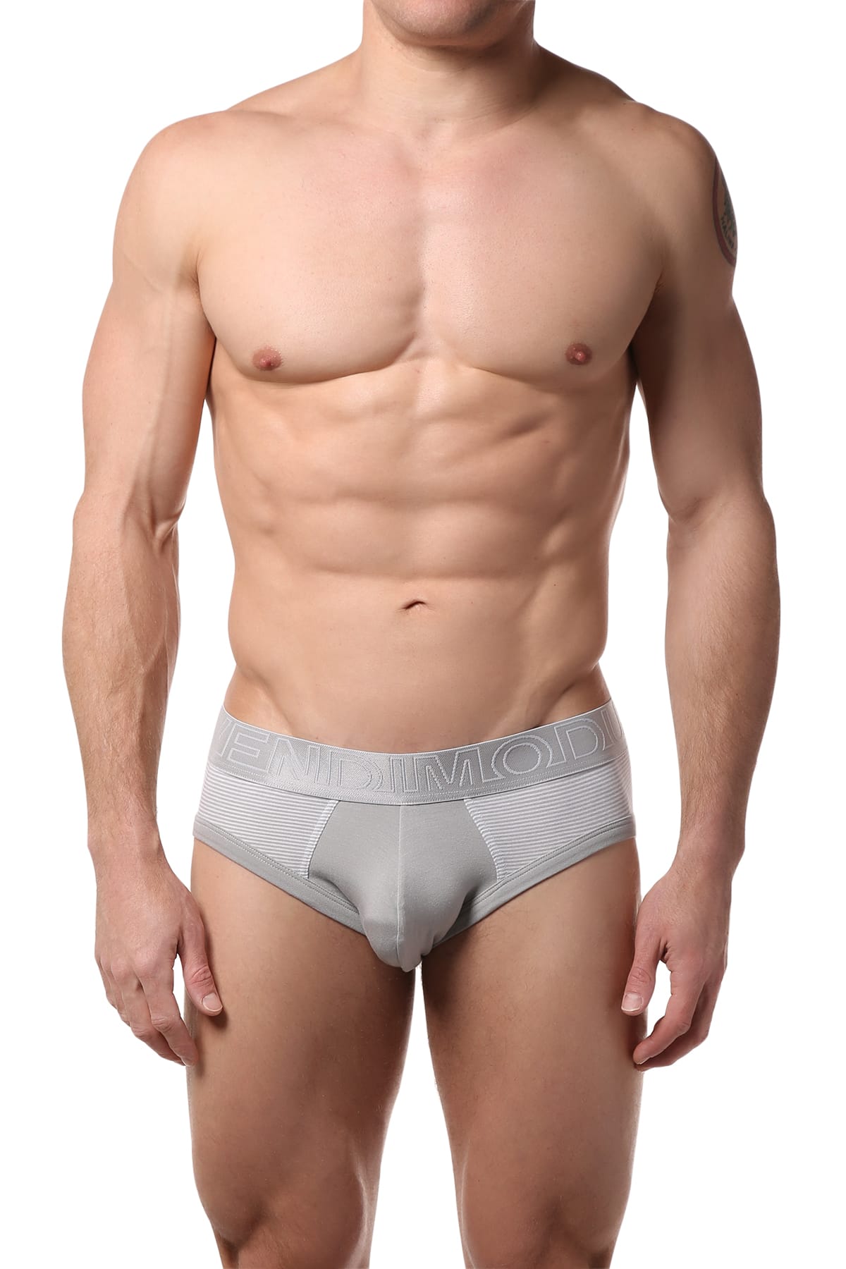Modus Vivendi Grey Wide-Line Brief
