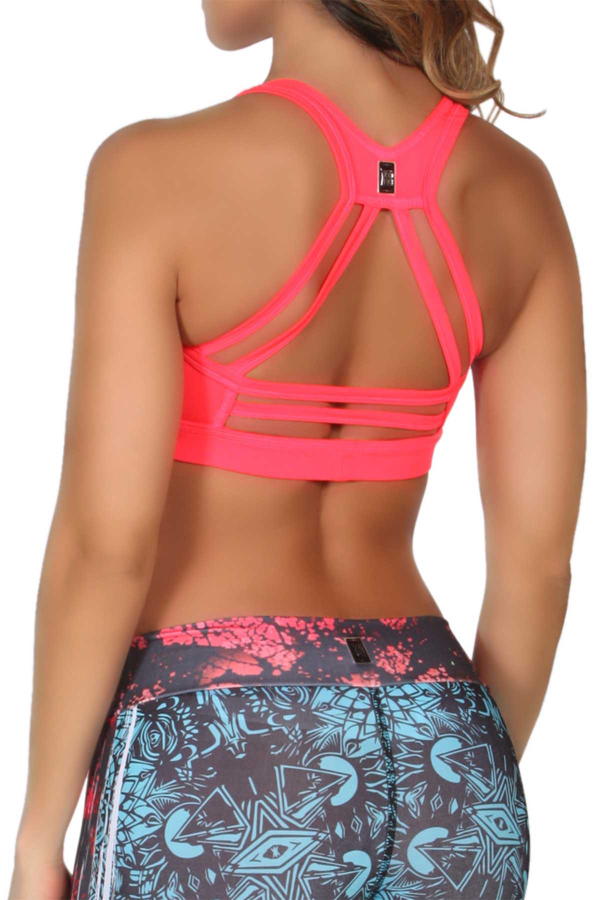 365me Hot Pink Sports Top