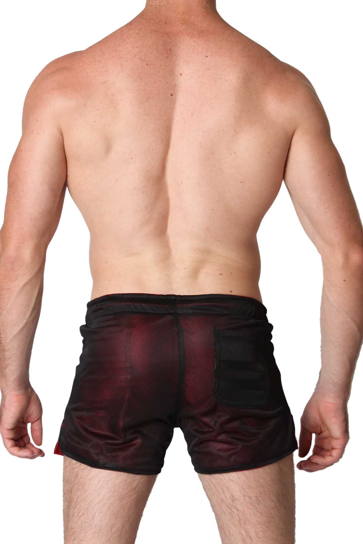 Timoteo Tight End Red Reversible Short