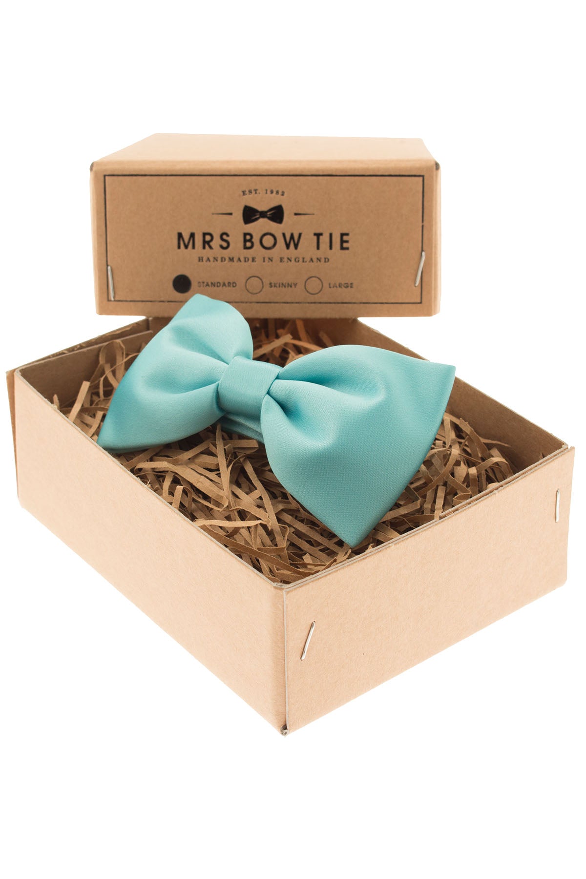 Mrs. Bow Tie Classic In Turquoise Standard Bow Tie