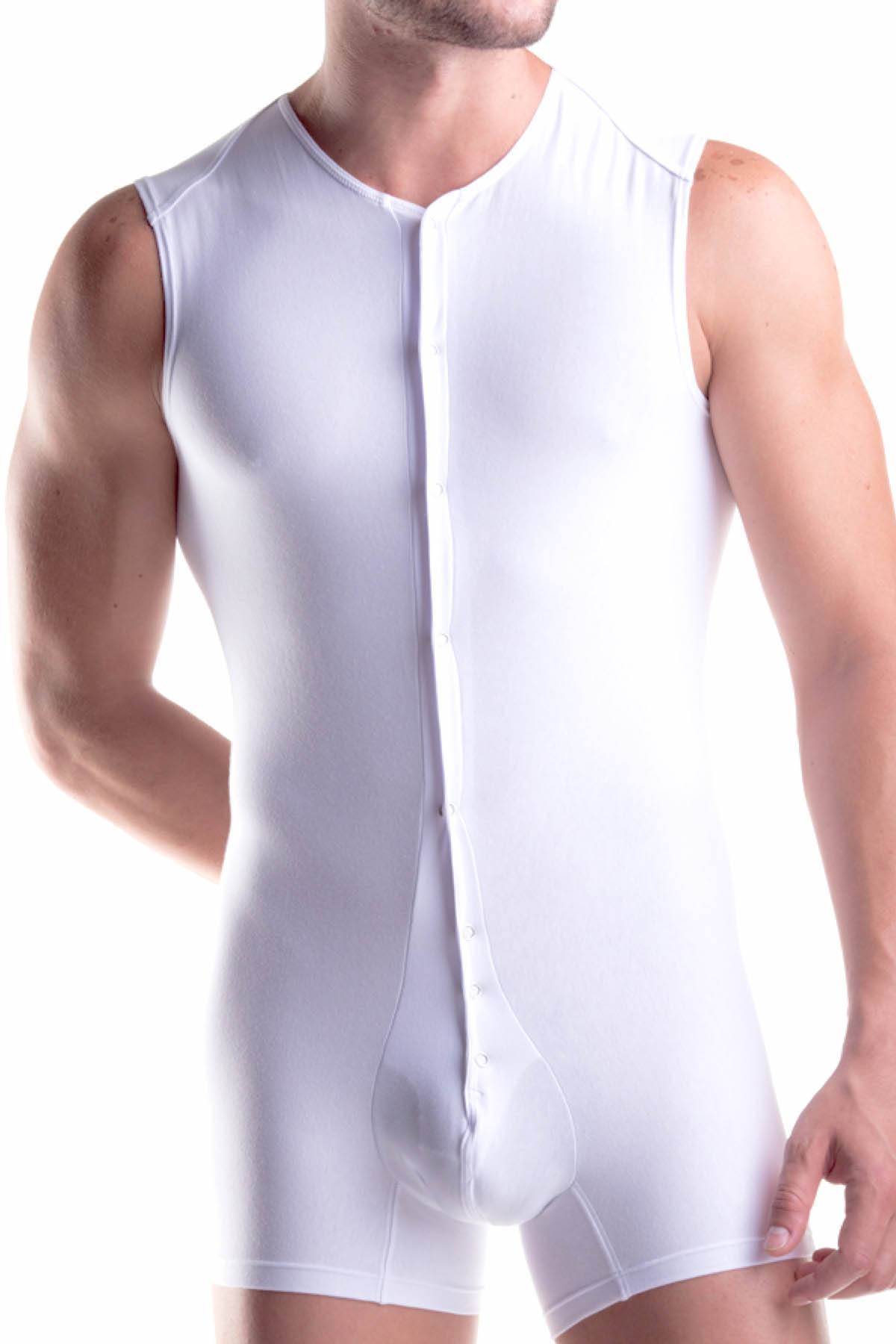 Unico White Sleeveless Bodysuit