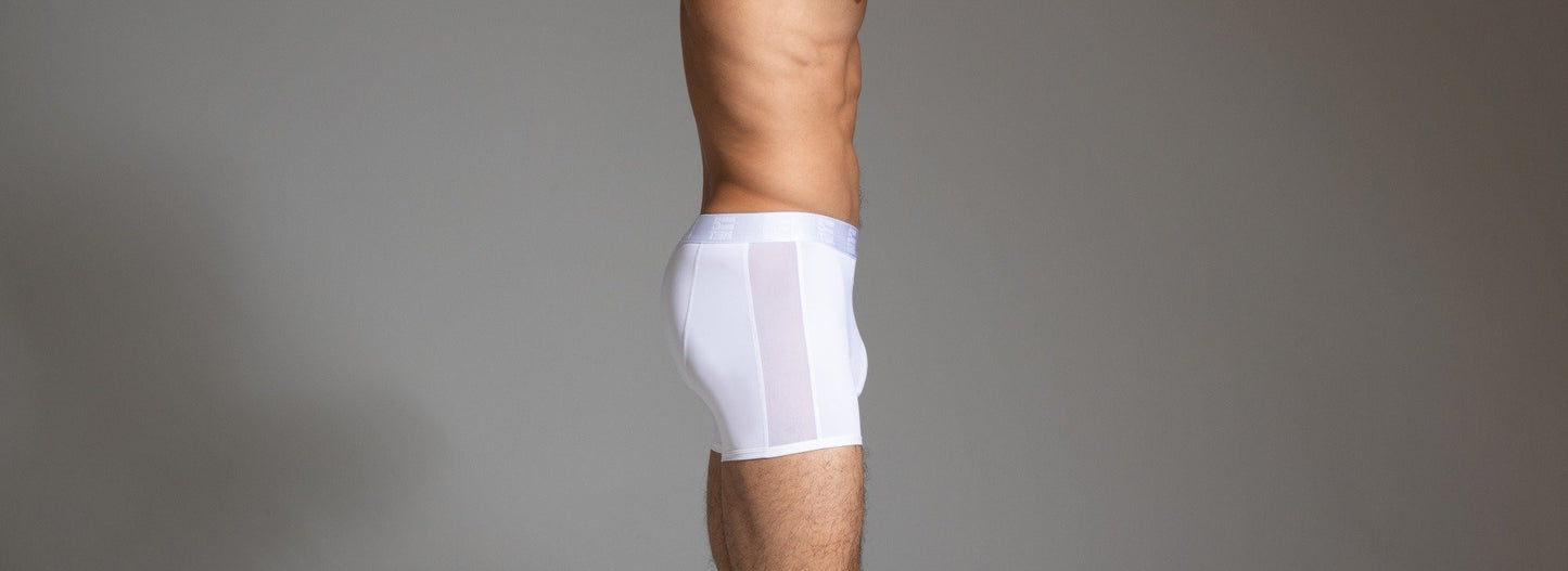 5=ten White Mesh Trunk