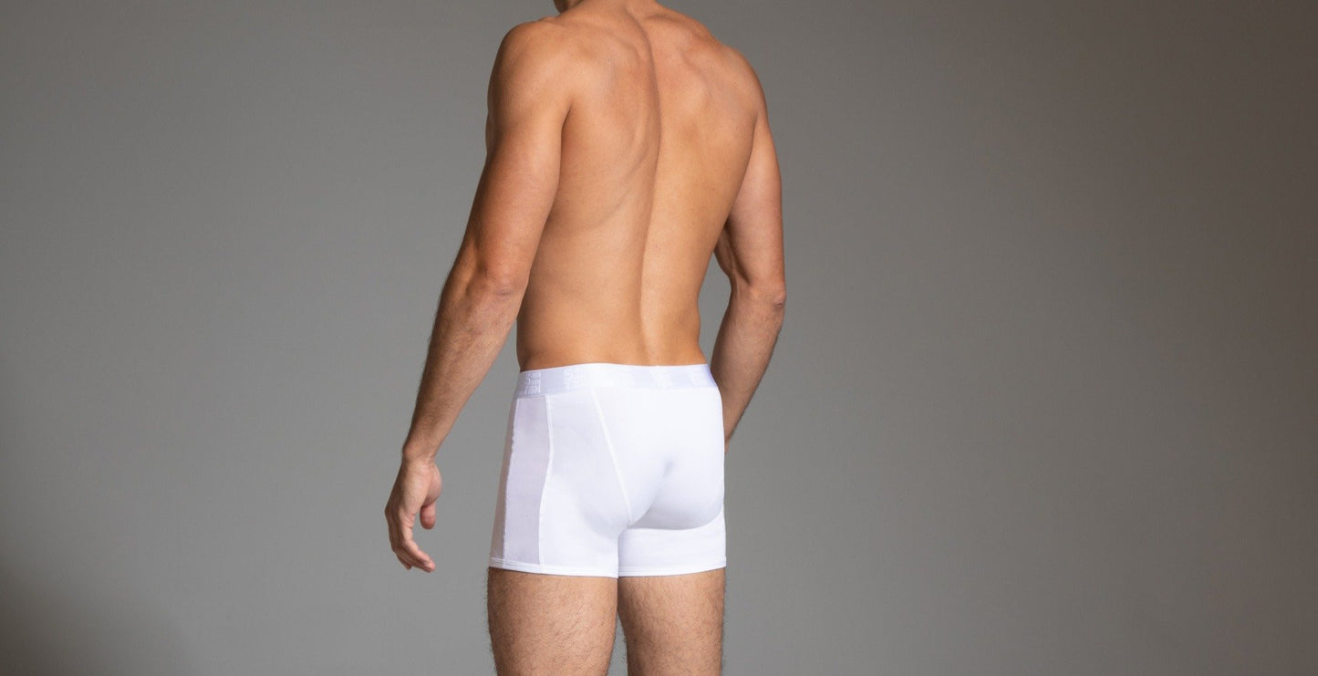 5=ten White Mesh Trunk