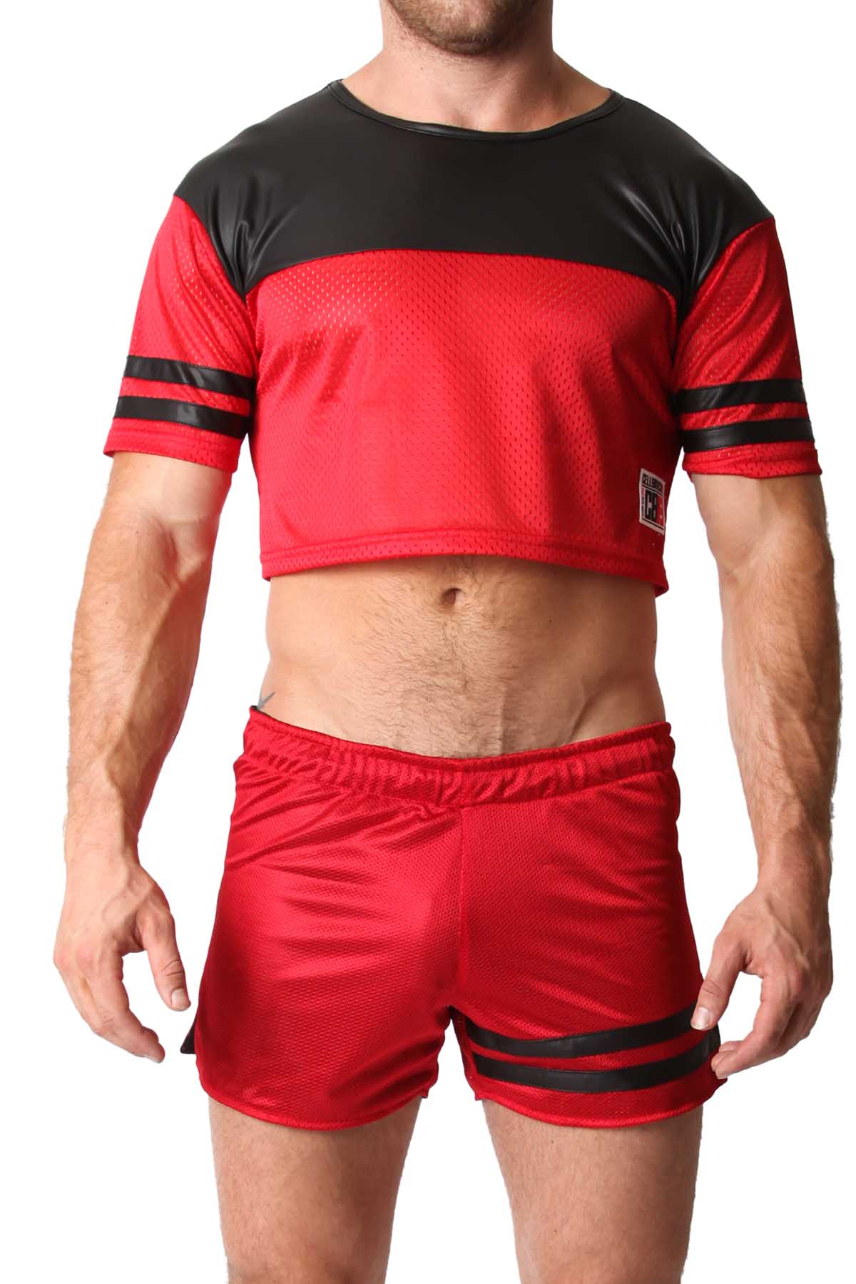 Timoteo Tight End Red Reversible Short