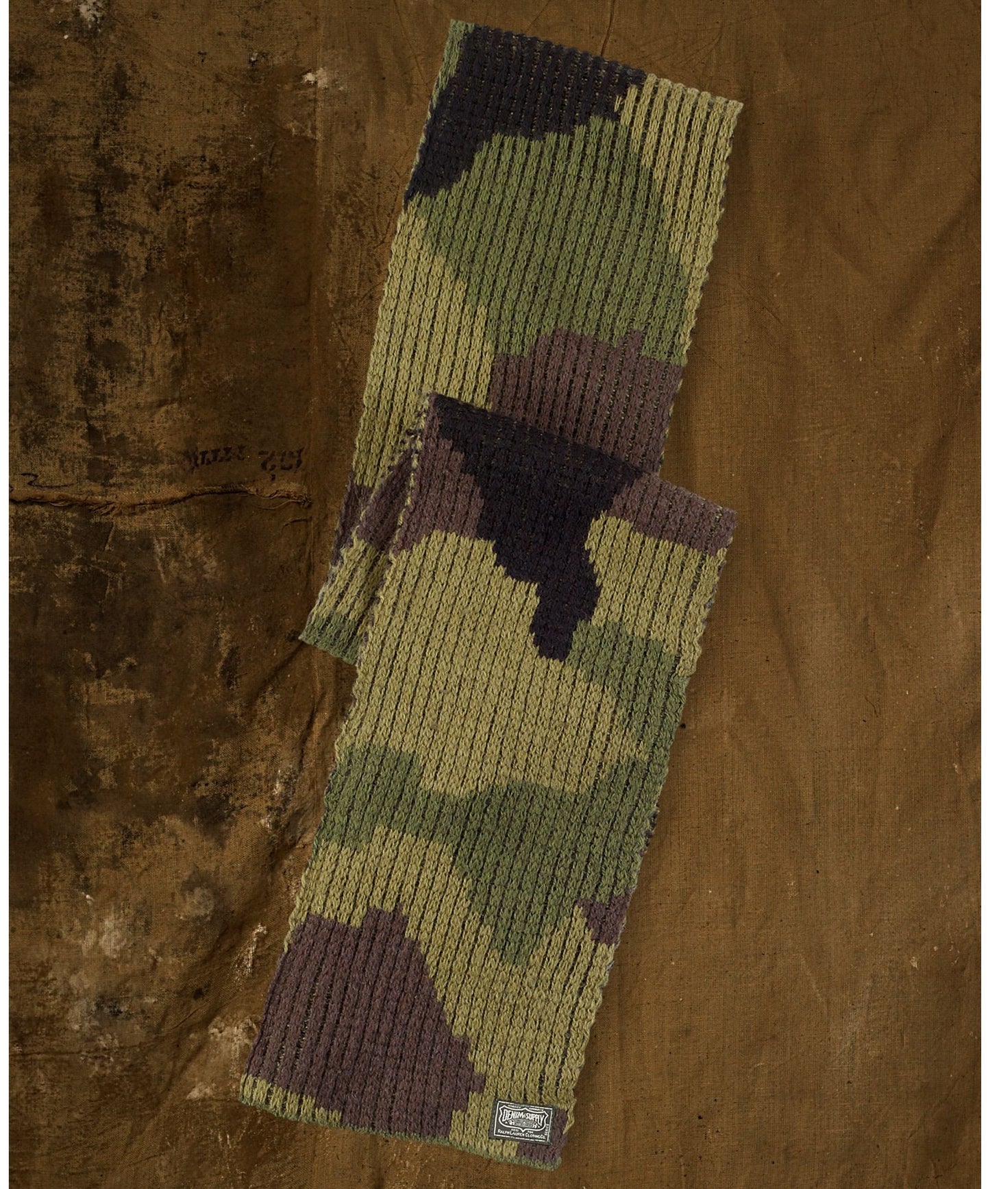 Denim & Supply Ralph Lauren Camo-Print Scarf