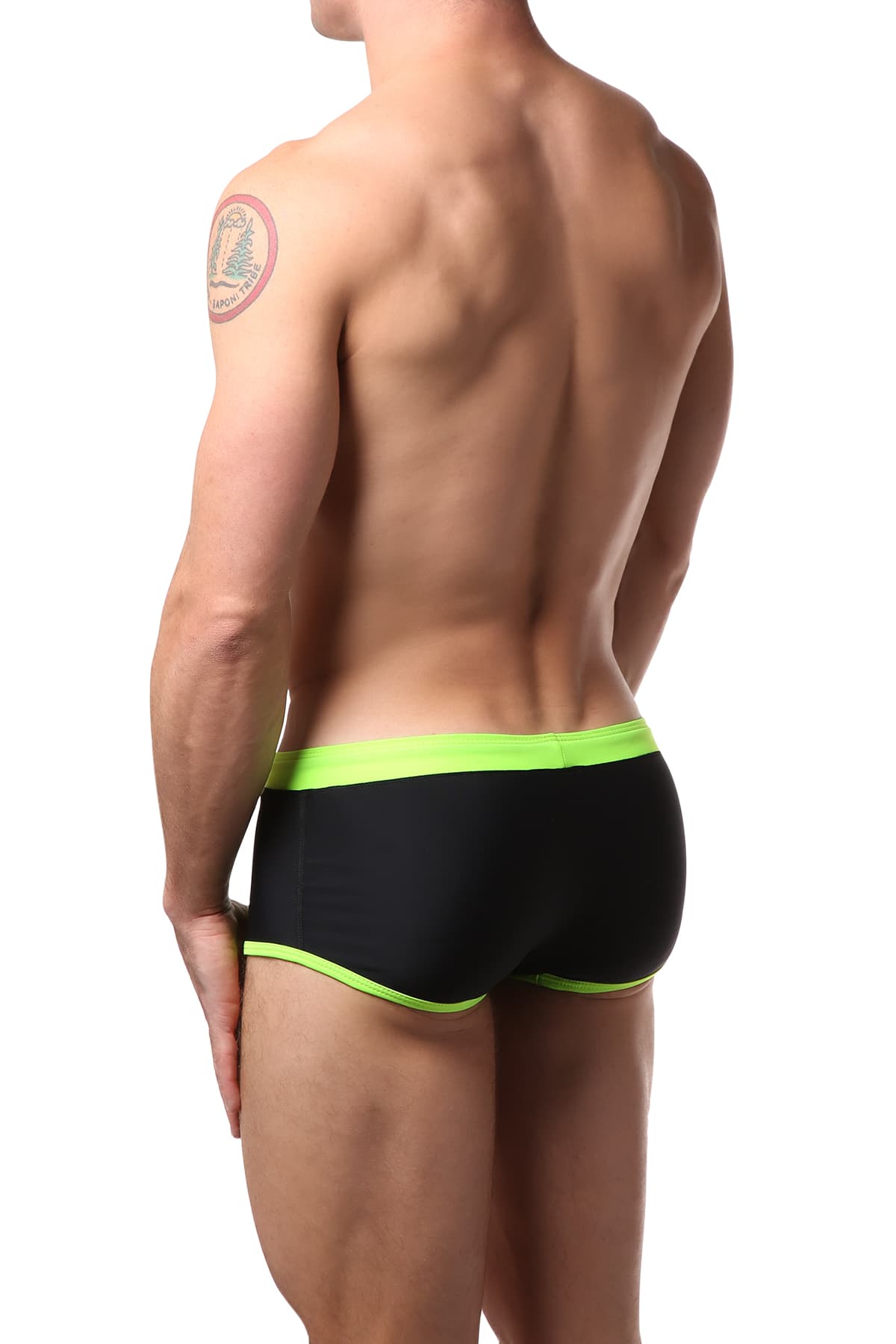 Gigo Black Active Swim Boxer