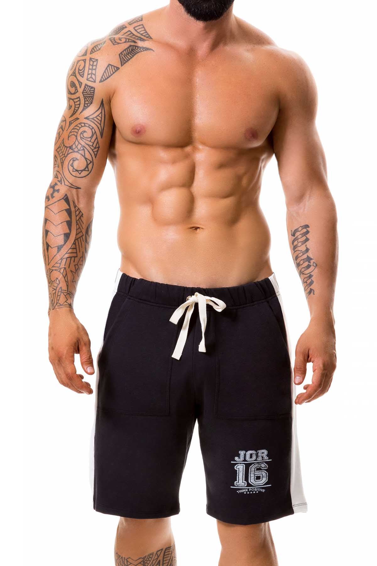Jor Black Classic Warrior Athletic Short