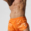 Rufskin Orange Pluton Nylon Split Side Running Shorts