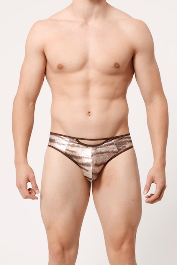 Extreme Collection Tiger Print Jock-Brief