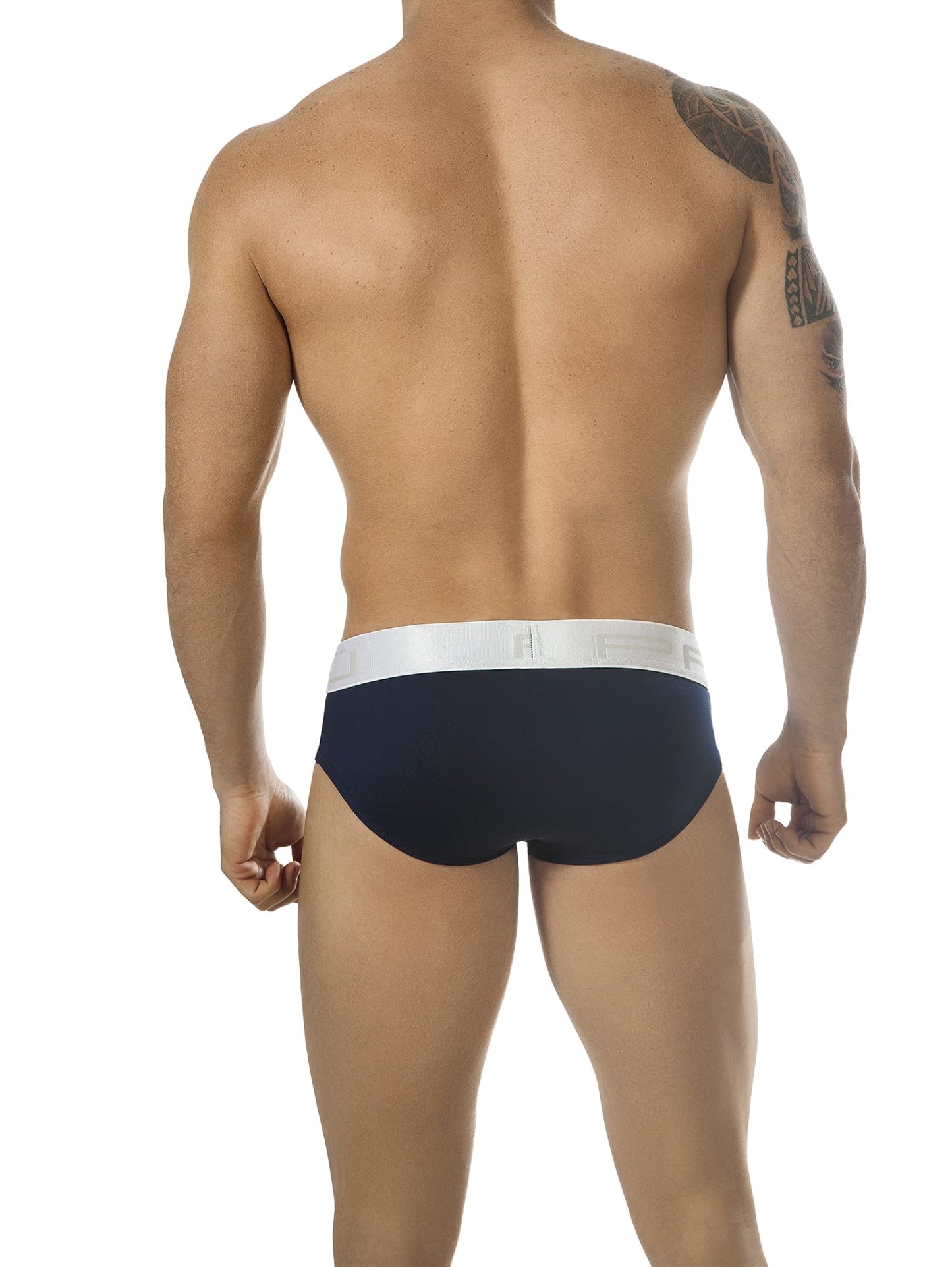 PPÜ Red/Black Fishnet-Panel Brief