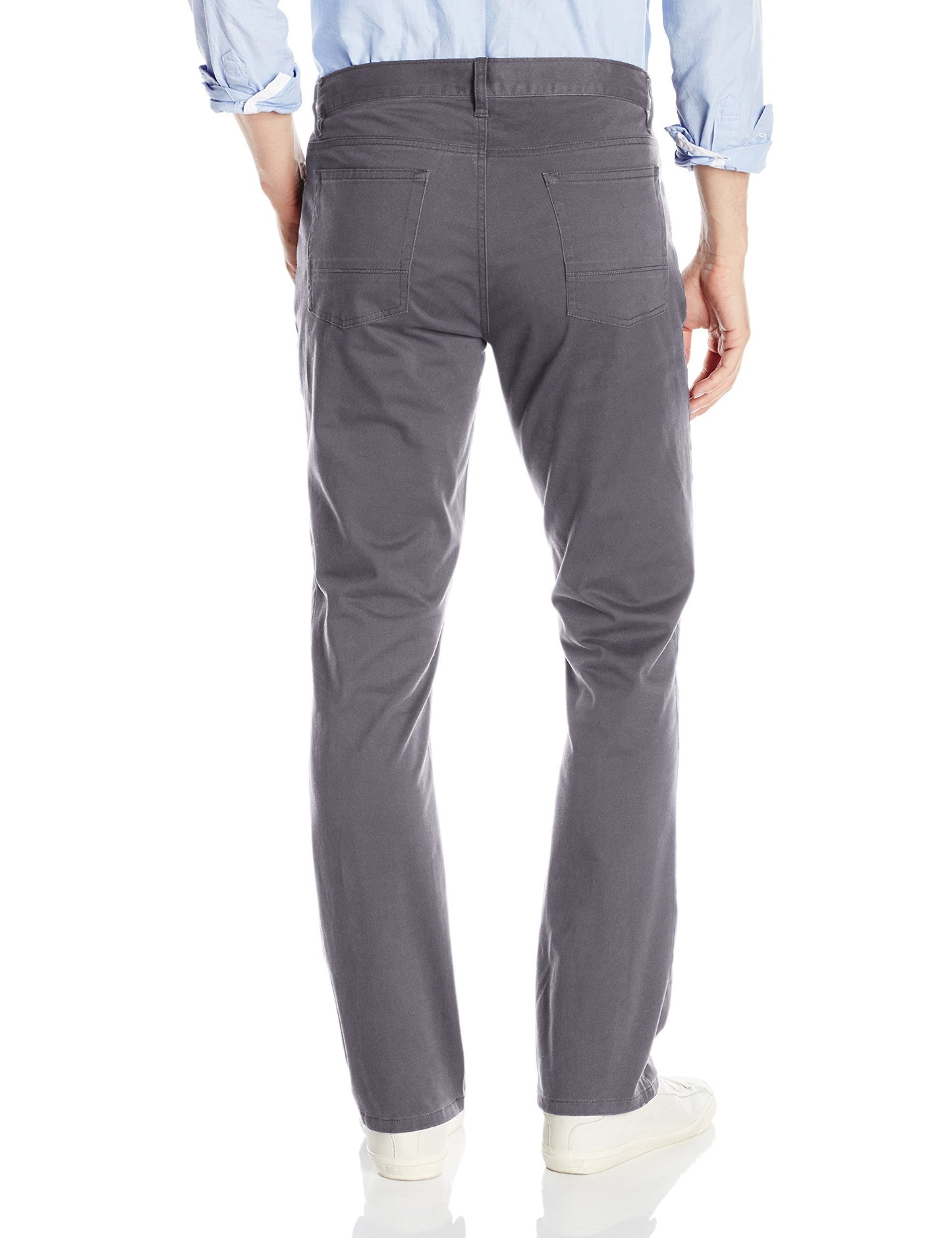 Kenneth Cole REACTION Hematite 5 Pocket Pant