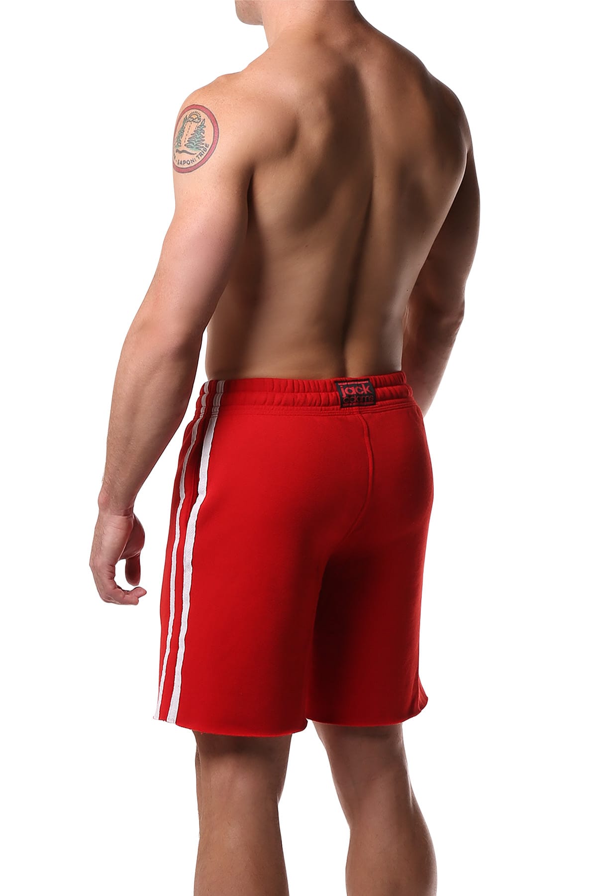 Jack Adams Red Raw Gym Short