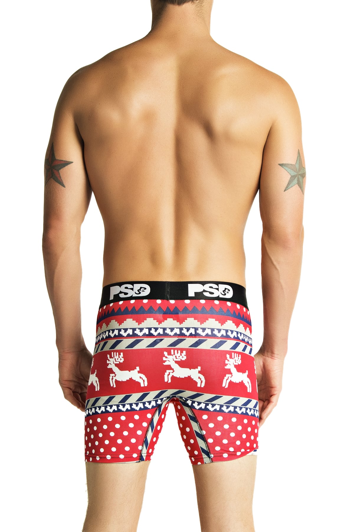 PSD Red Ugly Sweater Boxer Brief