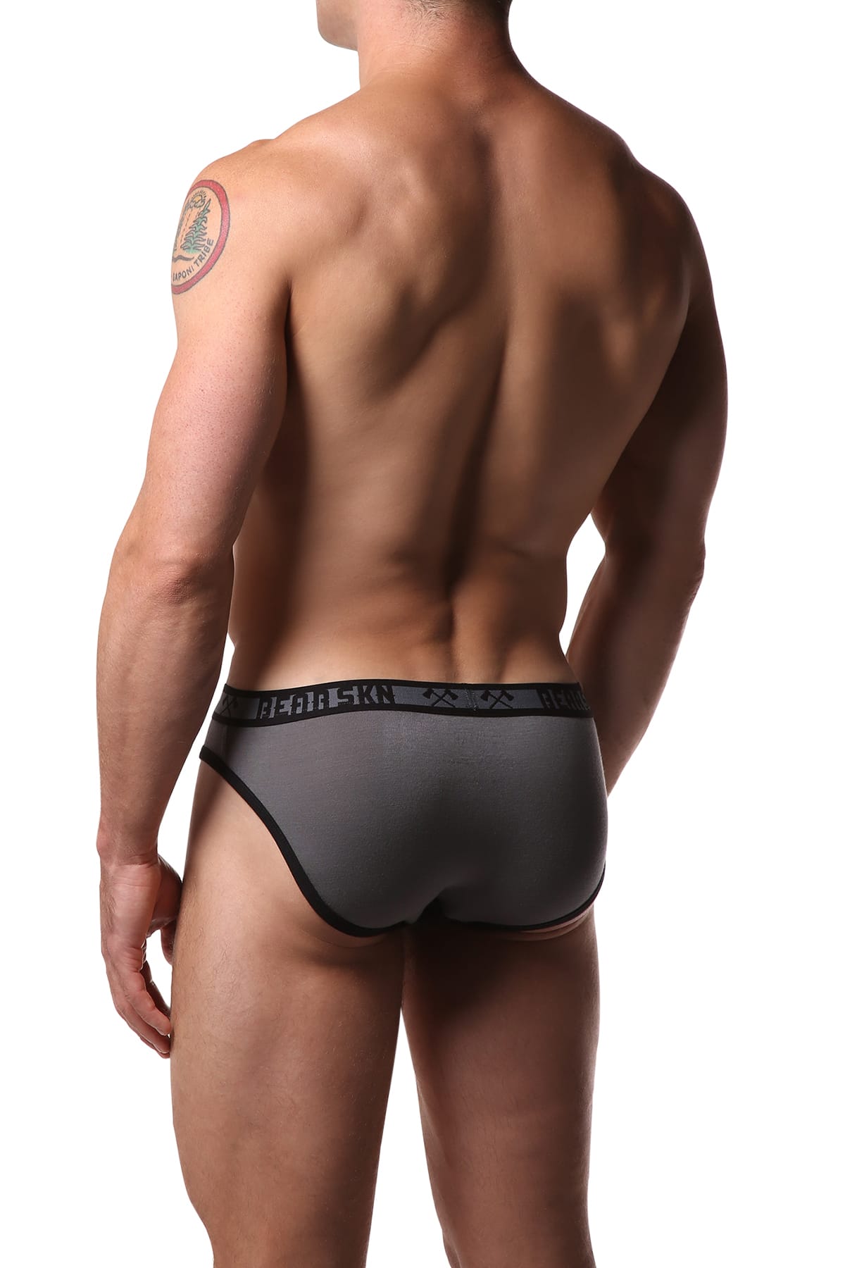 Bear Skn Grey Standard Issue Bamboo Brief