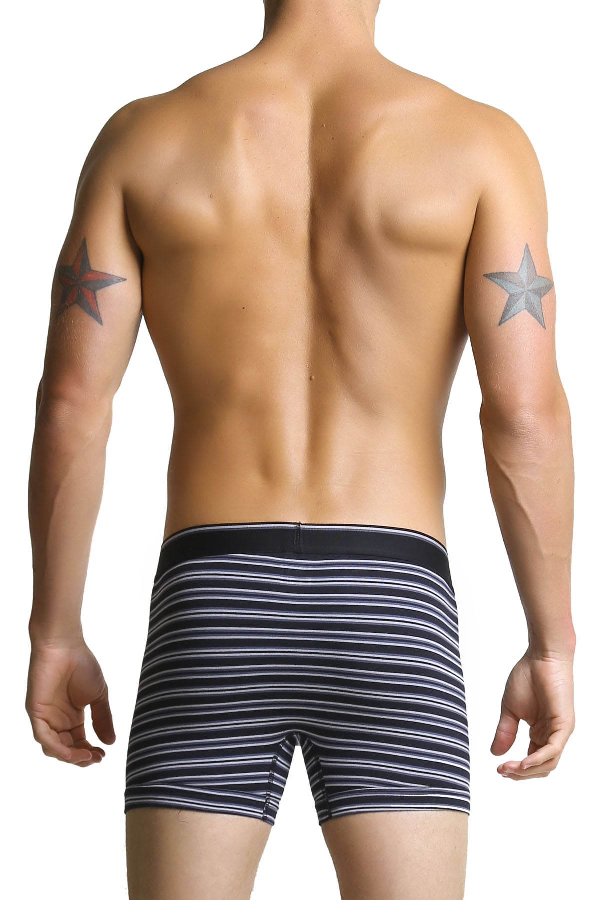 Papi Grey Stripe Mix Boxer Brief