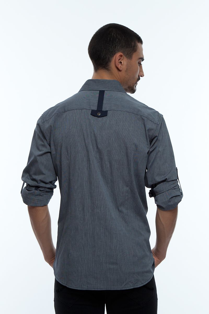 Young Republic Navy & White Hayden Button-Up