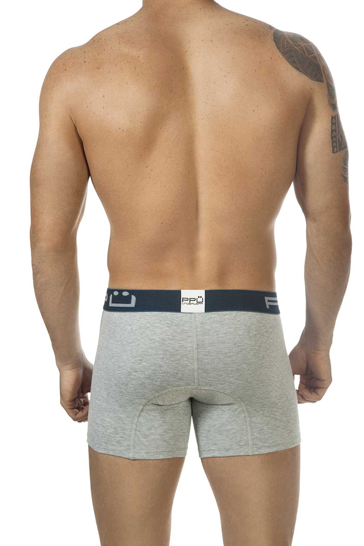 PPÜ Heather-Grey Boxer Brief