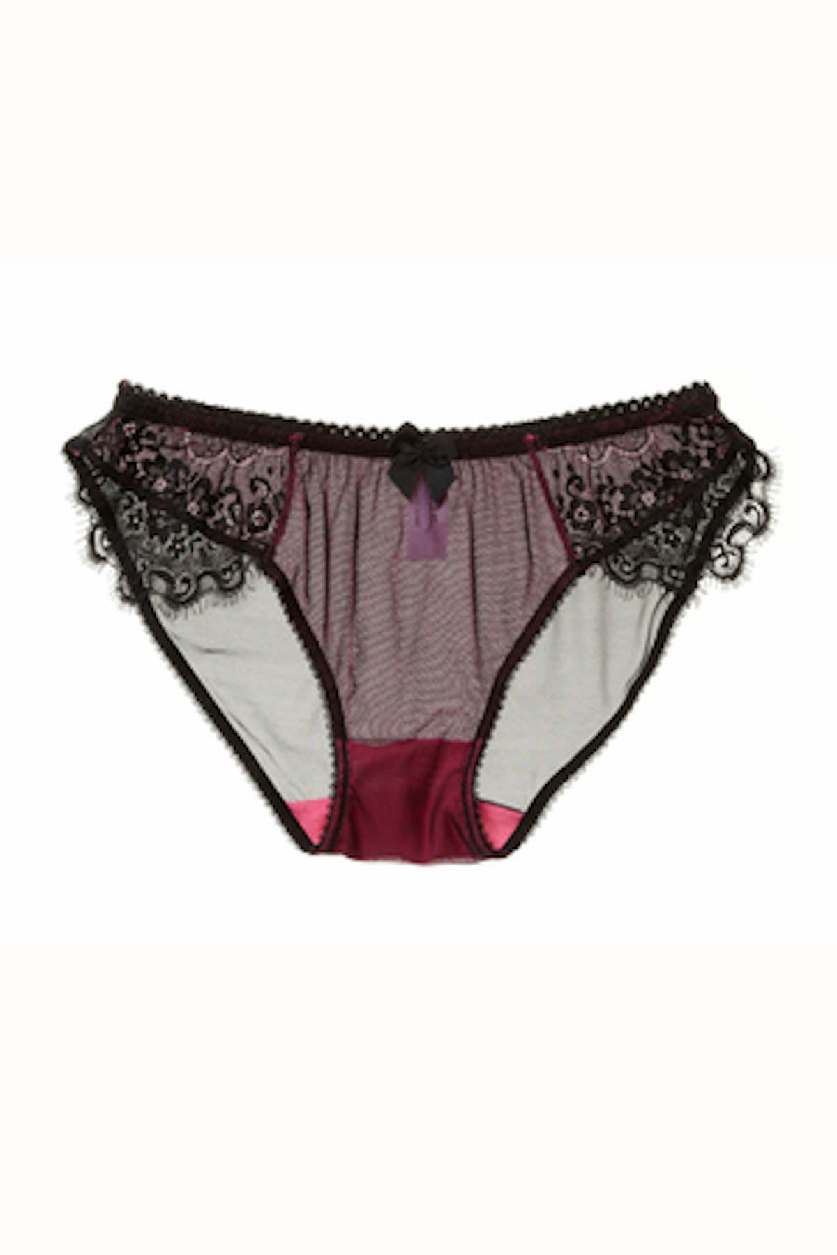 Claudette Neon Pink En Dentelle Bikini