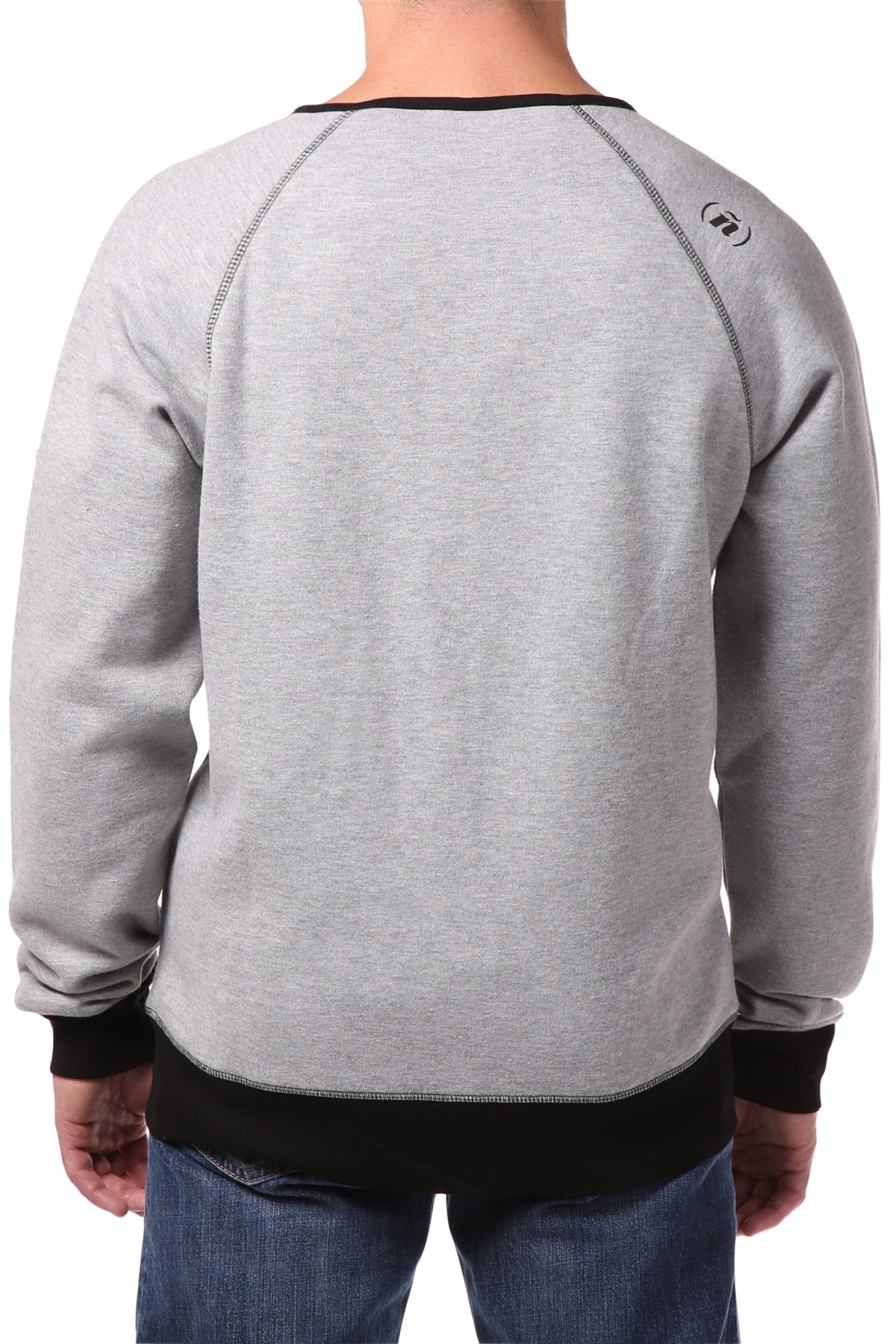 Spenglish Heather Grey Zip Cardigan Tee