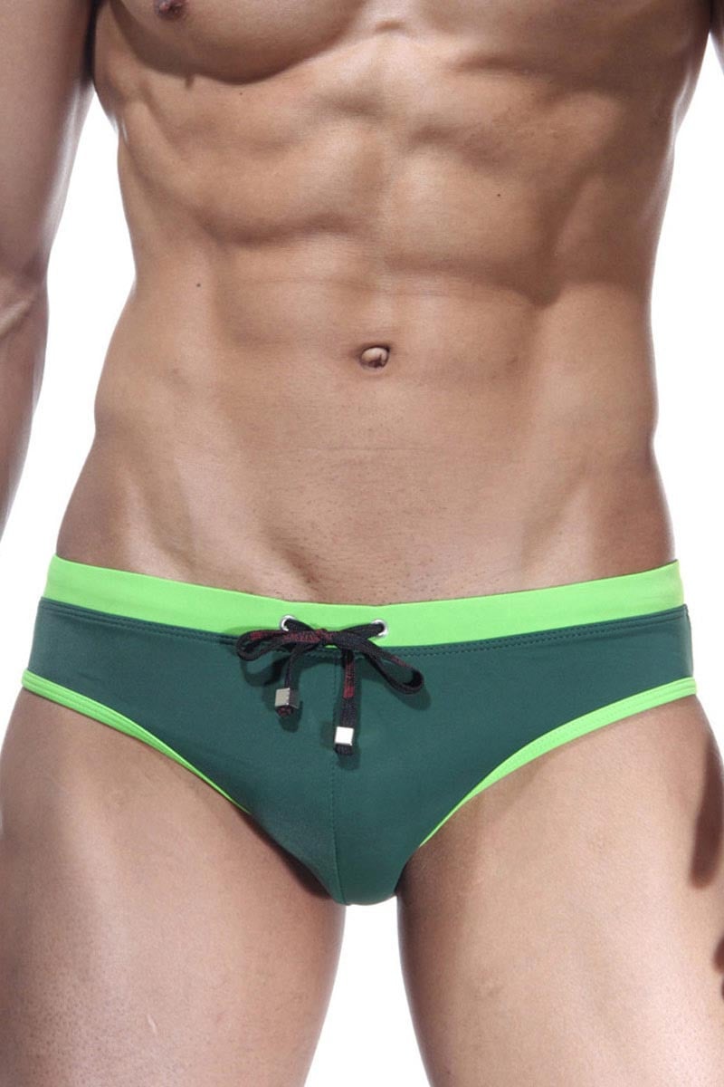 BWET Green Copacabana Swim Brief