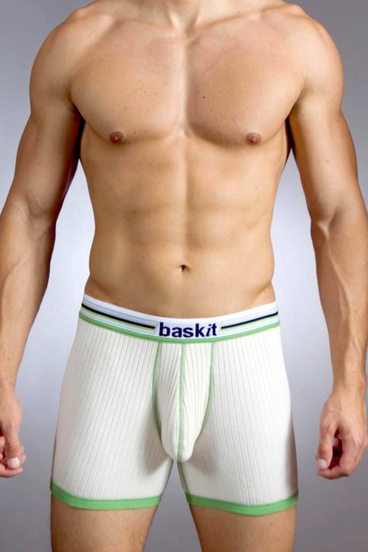 Baskit Sand Ribbed Boxer Brief