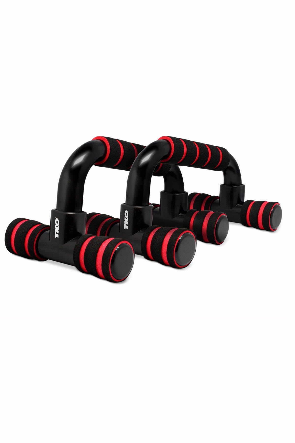 TKO Push Up Bars, Onyx/ Lava