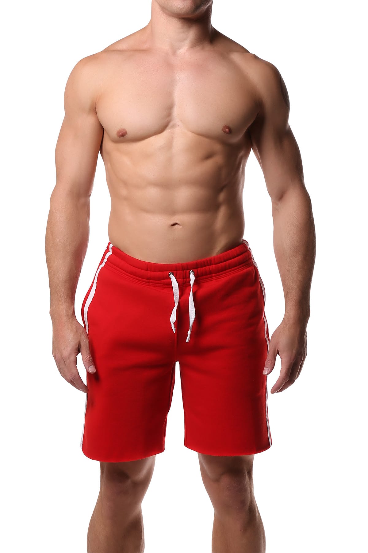 Jack Adams Red Raw Gym Short