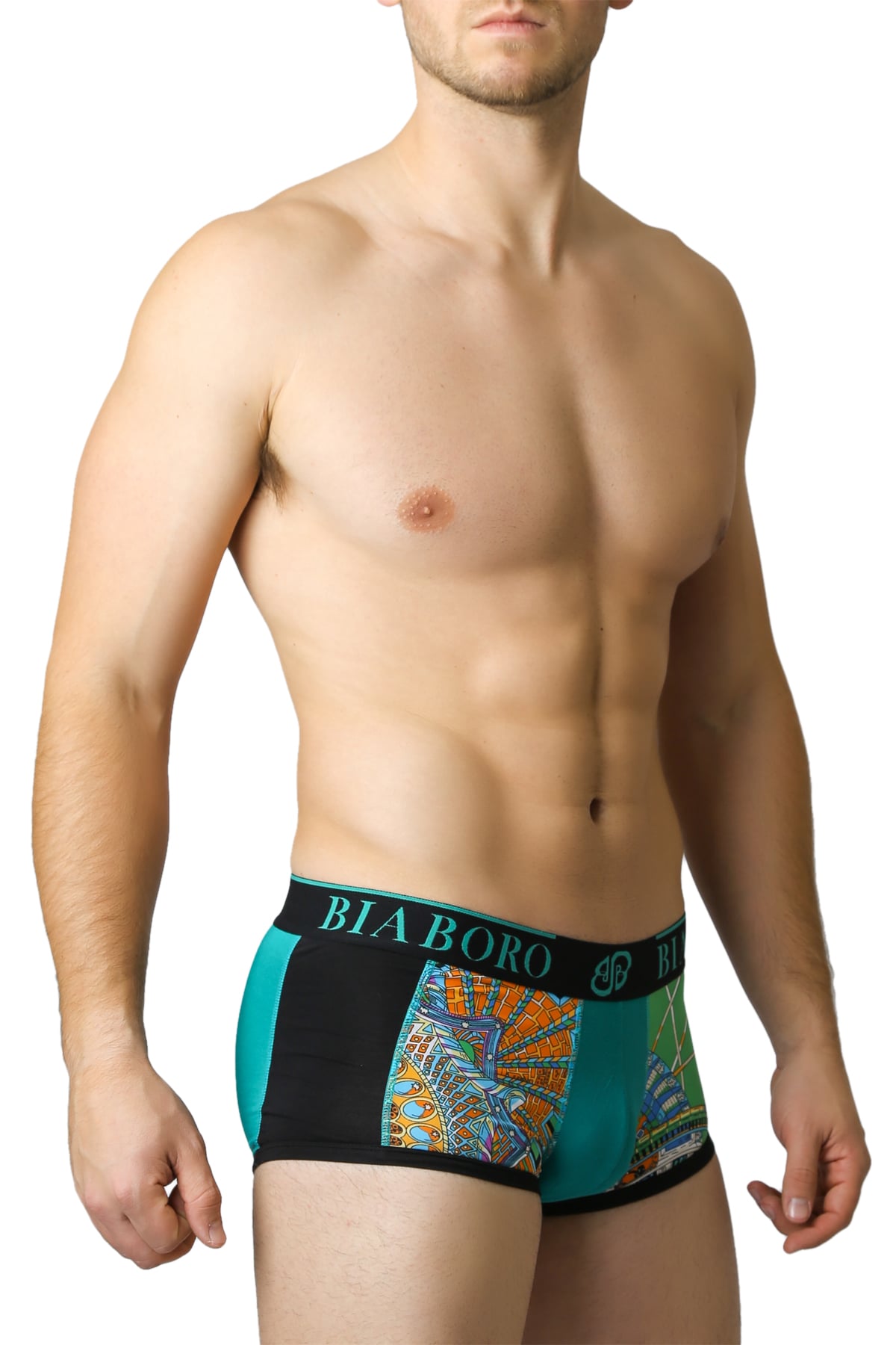 Black & Green Bamboo Trunk