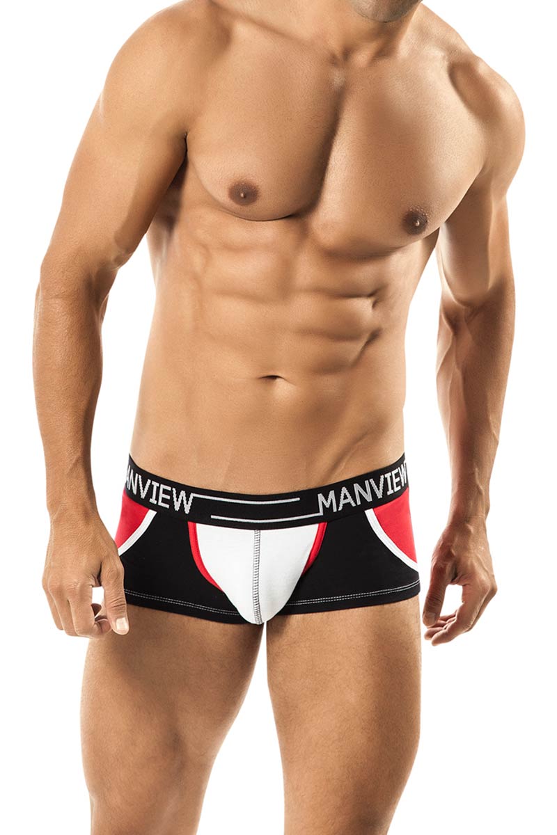 Manview Red Stretch Cotton Spalding Boxer