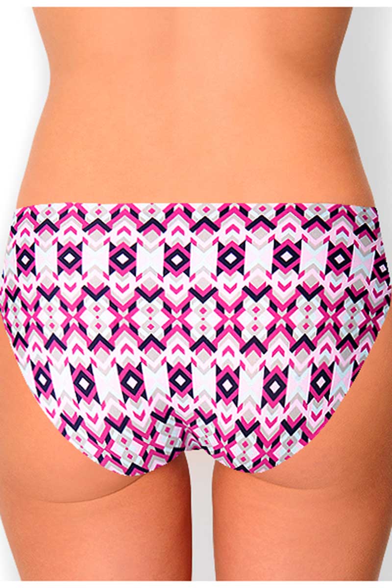 AQS 3Pk Geometric Laser Cut Bikini Brief