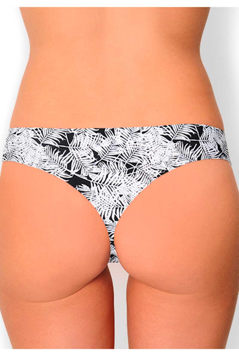 AQS 3Pk Leaves Laser Cut Thong