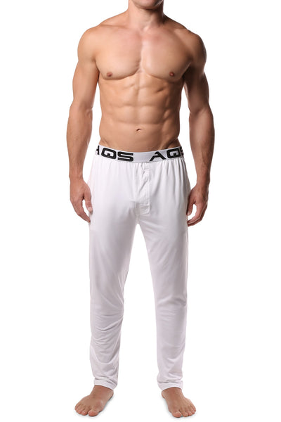 AQS White Loungewear Pant