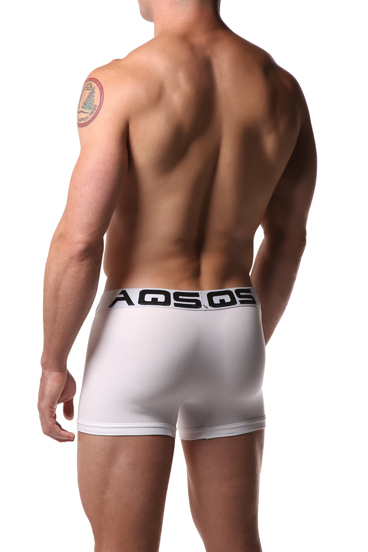AQS White Short Boxer (Trunk) 3-Pack