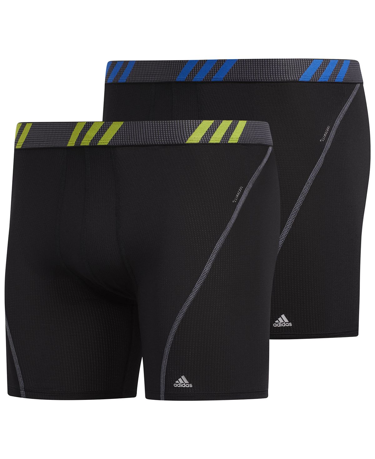 Adidas 2-pk. Sport Performance Mesh Boxer Briefs Black