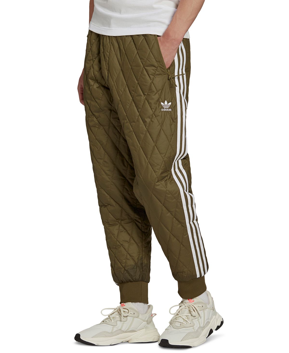 Adidas track pants olive new arrivals
