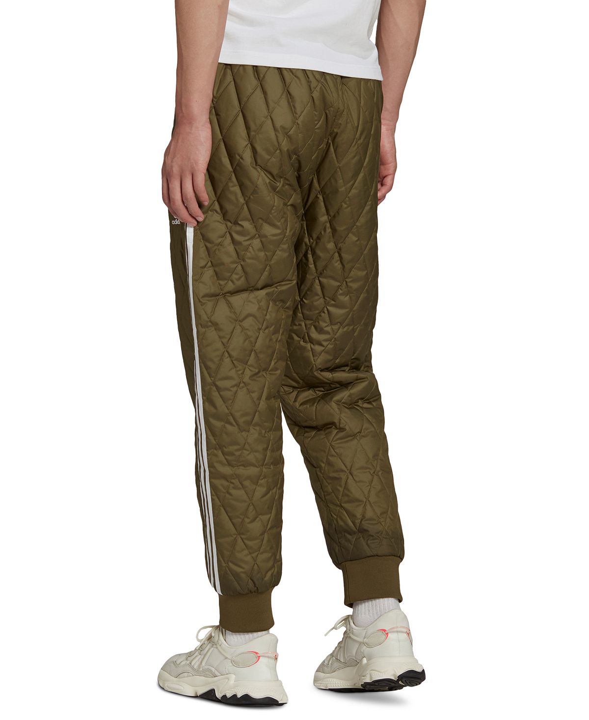 Adidas Adicolor Classics Sst Quilted Track Pants Focus Olive