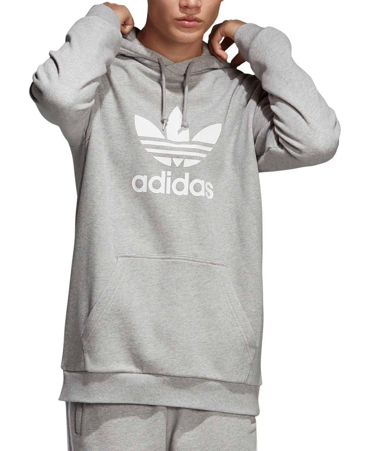 Adidas originals sale men's trefoil hoodie