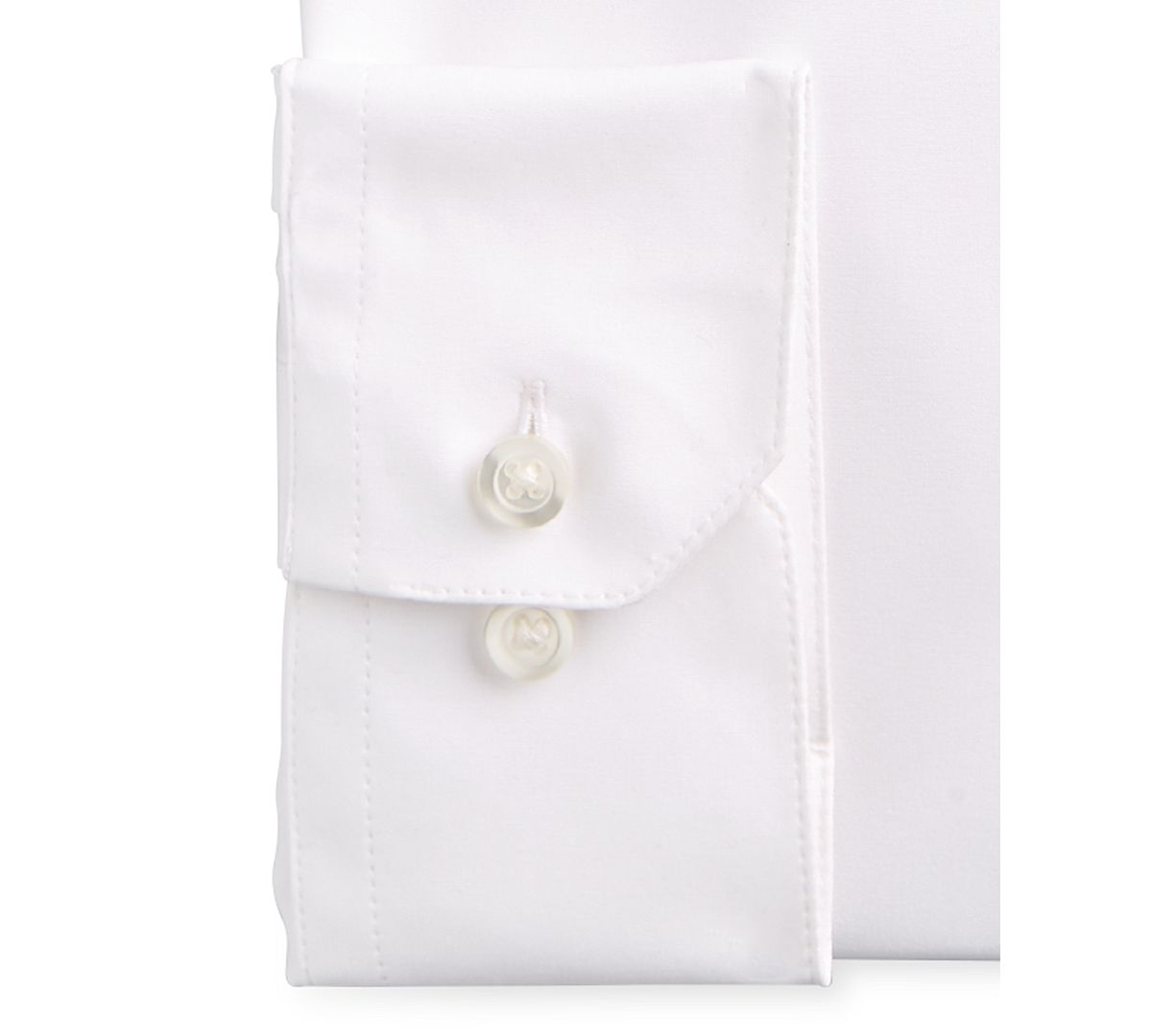 Alfani Alfatech By Fitted Performance Stretch Solid Dress Shirt Optic White