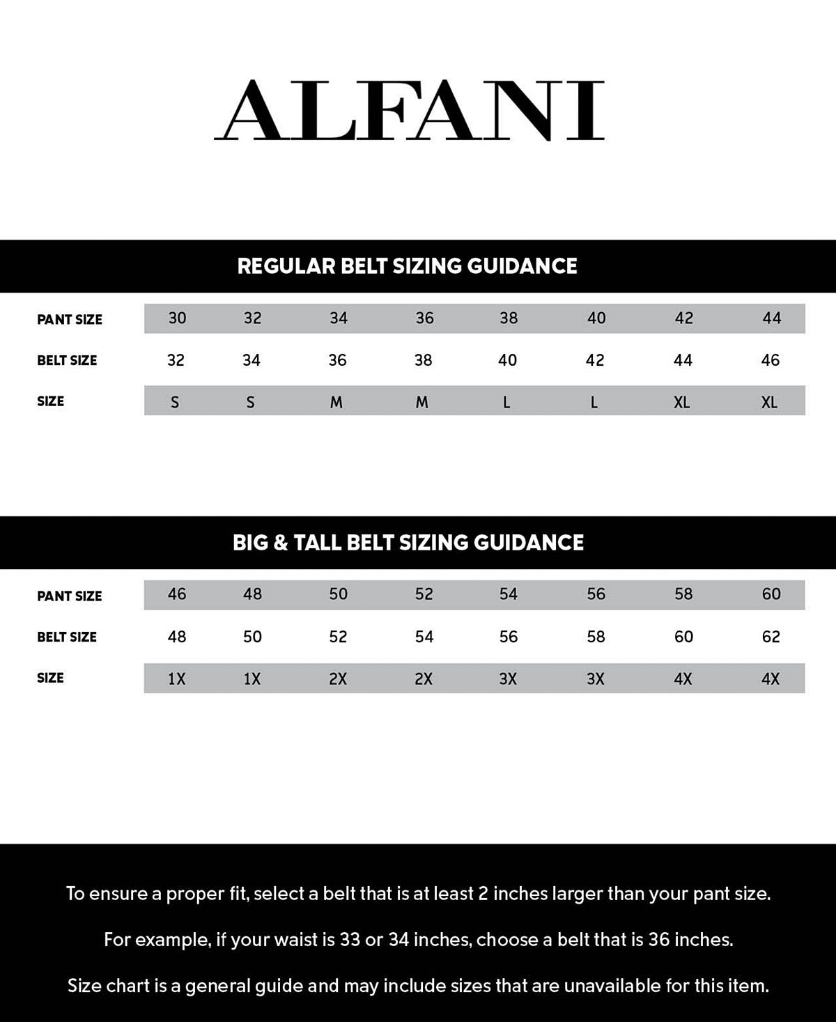 Alfani Alfatech Stretch Faux-leather Wrapped Buckle Dress Belt Tan