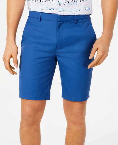 Alfani Alfatech Stretch Waistband 9" Shorts Admiral Blue