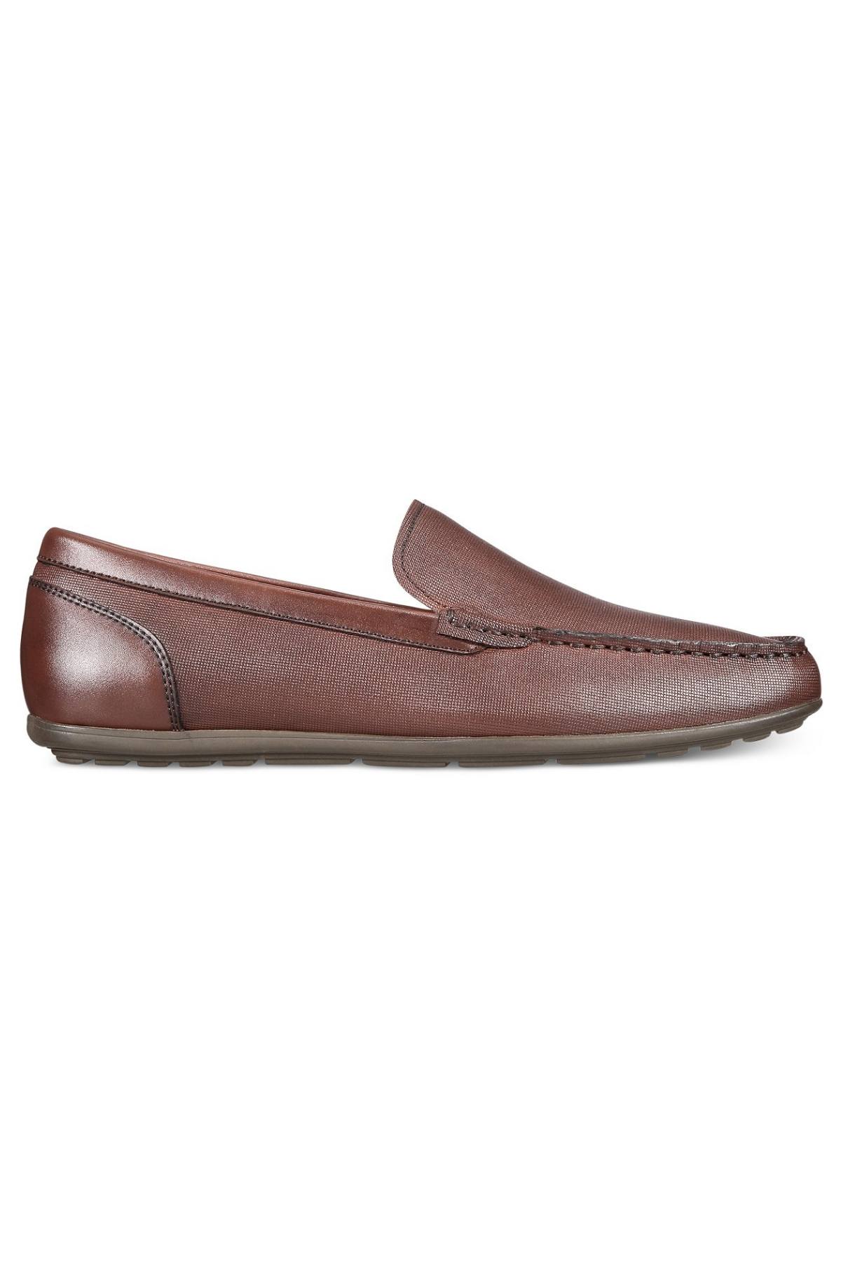 Alfani Brown Dan Leather Driver