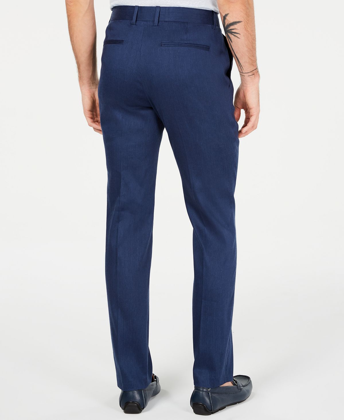 Alfani Linen Pants Navy