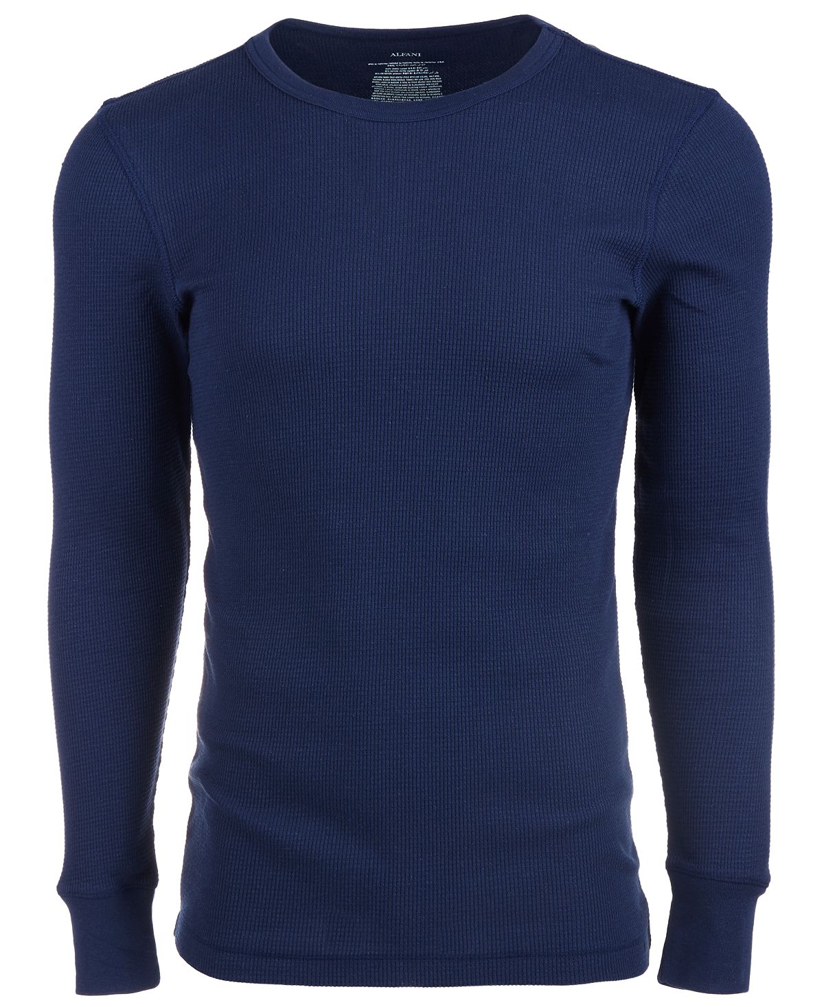 Alfani Thermal Shirt Navy