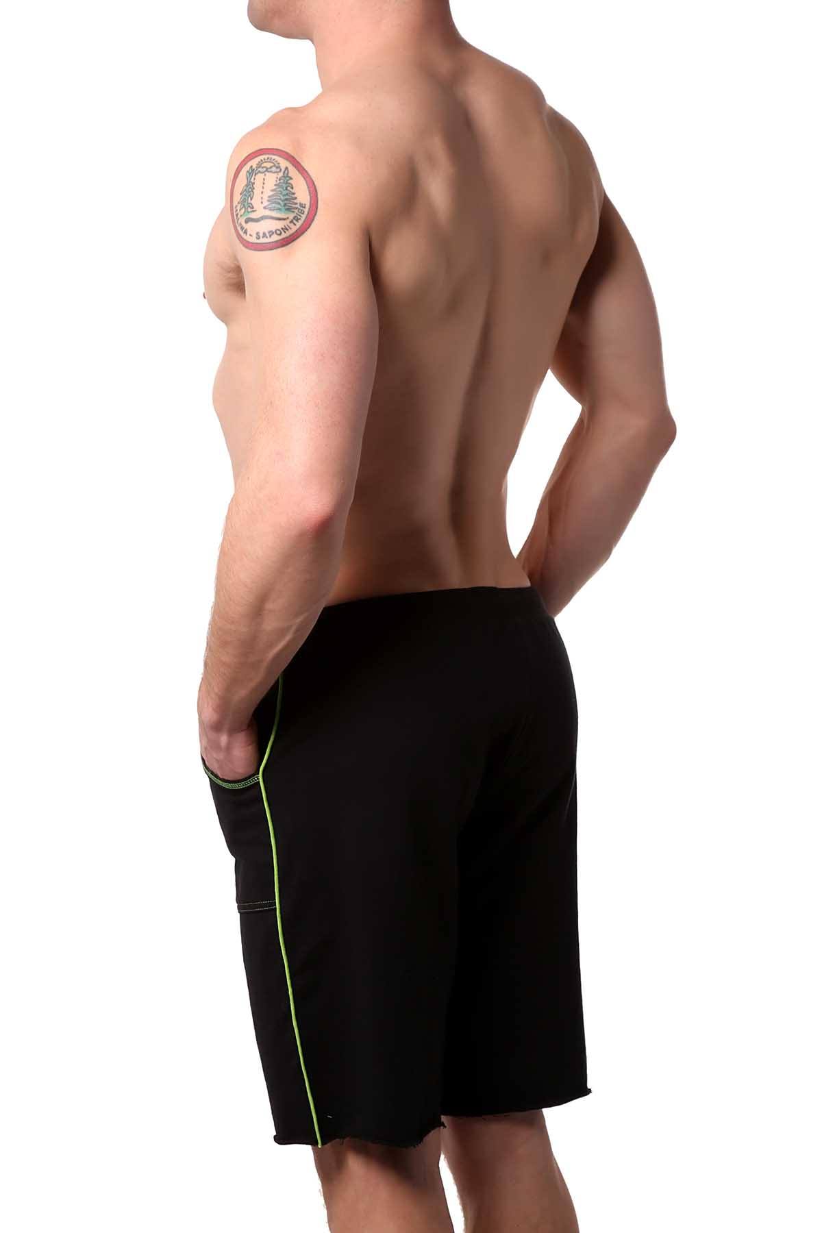 American Jock Black Iron Short w/ Pockets