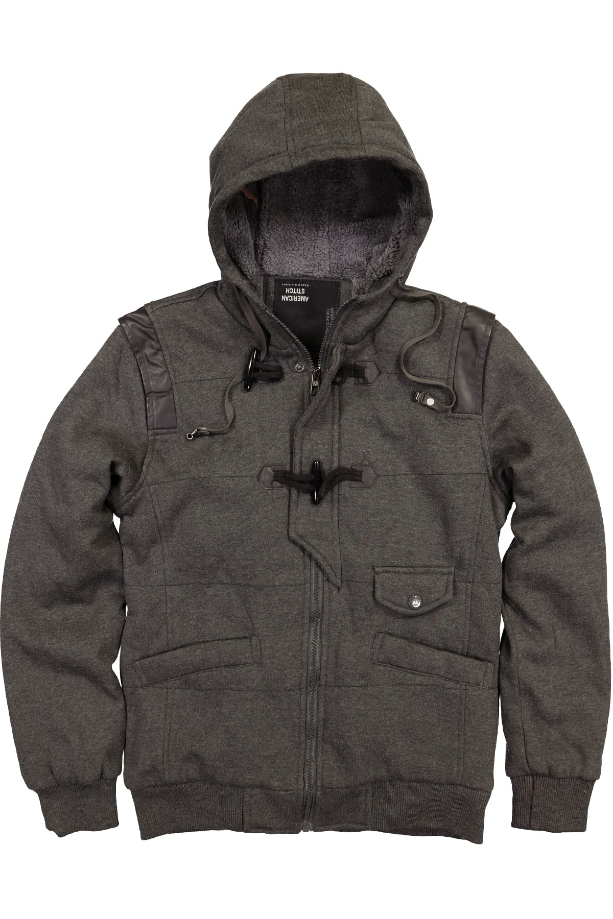 American Stitch Urban Dark Grey Hoodie