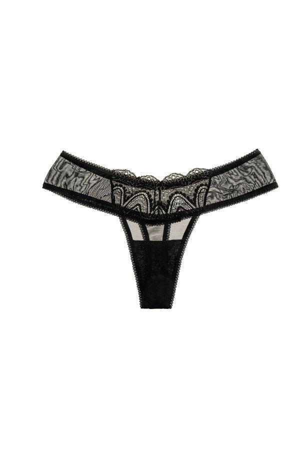 Ampere Lingerie Black Chelsea Thong